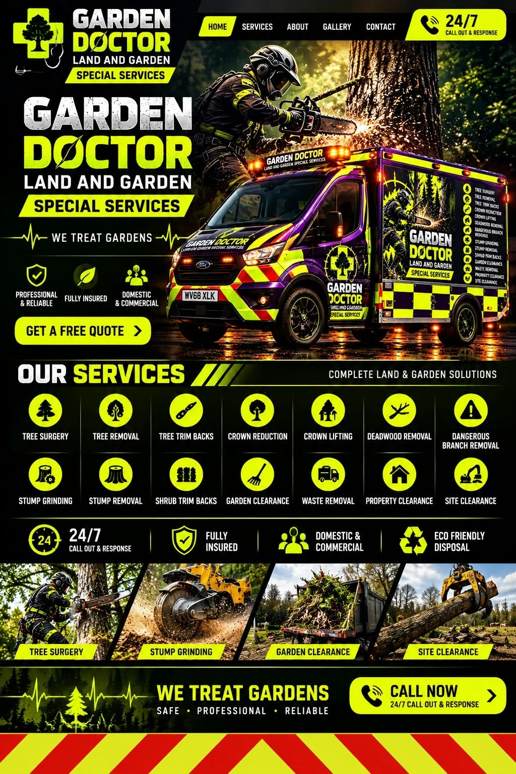 Original Garden Doctor brand and website concept